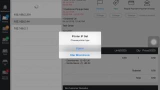 Thermal Printer Setup on iPad