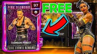 2K Just Gave EVERYONE A FREE Pink Diamond | Action Figure Bray Wyatt In WWE2K24 My Faction