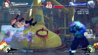 SSFIV AE: Jerry_Khan (Cammy) vs S-Maveriko (Oni) - HD