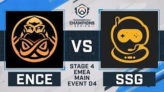 OWCS EMEA Stage 4 - Main Event Day 4 | ENCE v Spacestation