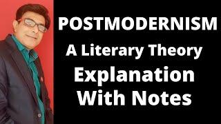 Postmodernism in English Literature I Postmodernism Theory I Literary Theory I BA BS English, UGCNET