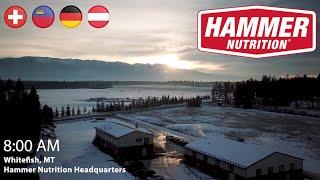 Im Drift zur Arbeit :: Hammer Nutrition Hauptquartier in Whitefish, Montana