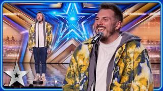 ALL of Mike Woodhams' spectacular singing impressions | Britain's Got Talent