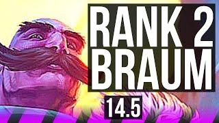 BRAUM & Zeri vs NAUTILUS & Kai'Sa (SUP) | Rank 2 Braum, 2/1/21, Rank 29 | KR Challenger | 14.5