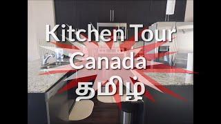 My Kitchen Tour |Tamil | Kitchen Organization | Calgary, Canada