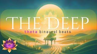 Theta Binaural Beats, Beautiful Piano, Gentle Trickling Water Sounds: The Deep by Paul Collier