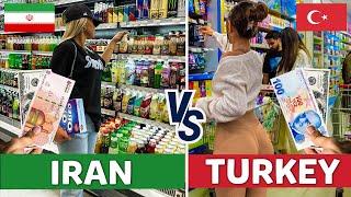 Food Prices In (IRAN) Vs Food Prices In (TURKEY)  2024