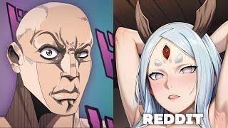 Anime vs Reddit / Rock reaction / (Naruto)