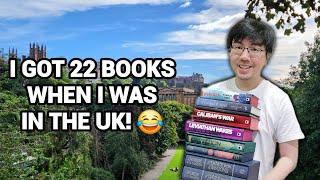 The Last UK Trip Video. All the Books I Got From the UK!