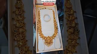 40 grams wonderful gold long hara necklace #gold #shorts #necklace #haram #trend