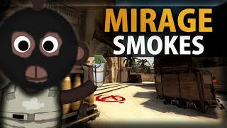 CS:GO - Essential Mirage Smokes