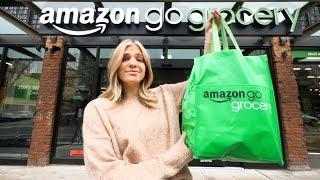 Inside The NEW Amazon GO CASHIERLESS Grocery Store