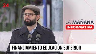 Presidente Boric: "Si uno no cambiara nunca su posición, la política no tendría sentido" | 24 Horas