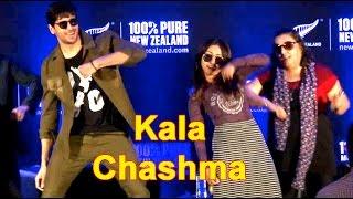 Sidharth Malhotra dances to Kala Chashma with a reporter