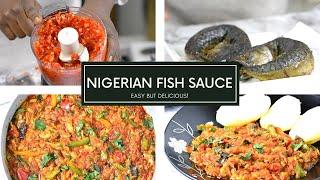 Delicious Nigerian Mackerel Fish Stew || Cook with me || Chef Lola's Kitchen