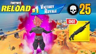 Fortnite Reload | High Kill Solo Ranked Win Full Gameplay (Keyboard & Mouse)