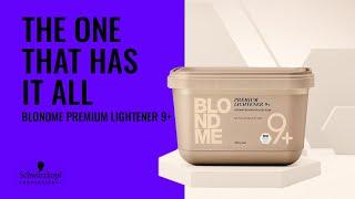 Get to know: The one that has it all, BLONDME Premium Lightener 9+