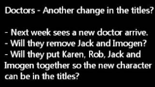 SOAPS FORUM 6 - TITLES CHANGE FOR DOCTORS?