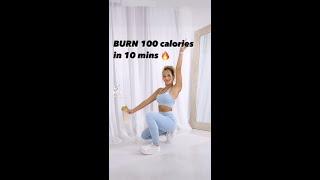 BURN 100 CALORIES IN 10 MINS  cardio workout