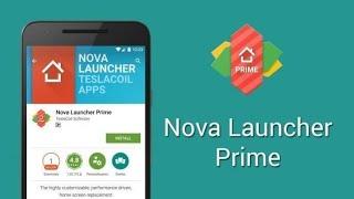 Nova launcher prime apk full paid latest version Gdrive Download