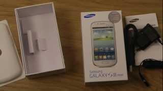 Samsung Galaxy S3 Mini Unboxing