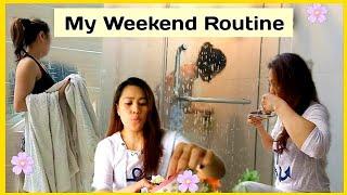 MY WEEKEND ROUTINE( Laundry & Cleaning Time)ATSAY FOR A DAY || Maglaba ay di biro