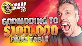 Grinding to the FINAL TABLE  | SCOOP Highlight | Lex Veldhuis