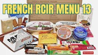 French Armed Forces 24-hour Combat Mre Ration Pack | RCIR Menu 13 Review