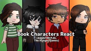 Book Characters react to each other | INTRODUCTION | 0/4 | AGGGTM, PJO, The Hunger Games, TBOSAS