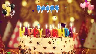 DACRE Happy Birthday Song – Happy Birthday to You