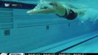 Katie Ledecky FR Catch Front angle