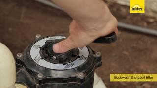 How To Change The Pool Filter Sand