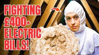 I tried installing loft insulation to save money but found it was the WORST DIY EVER!