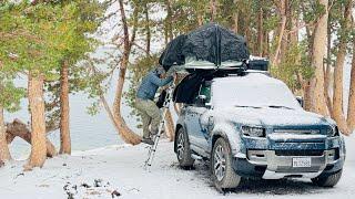 Leavitt Lake Overland Trip - 2024 August Snow ️