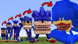 Shin Sonic ALL PHASES in Minecraft