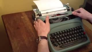 Underwood Olivetti Studio 44 typewriter **SOLD*