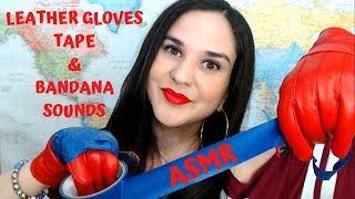 ASMR Tape and Leather Glove Sounds!!!