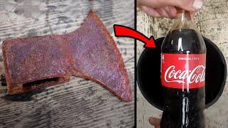 How To Restore a Rusty Axe Head at Home