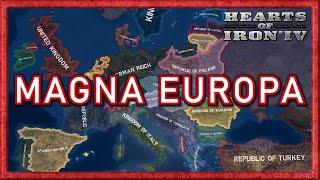 Magna Europa, A Hearts of Iron 4 timelapse