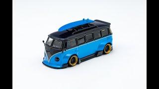 Inspire Model 1/64 Volkswagen Kombi Camper Van Robert Design-Model C(VW-840008C)