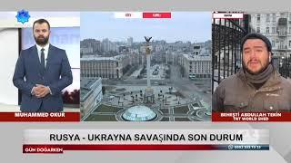 TRT World Shed Beheşti Abdullah TEKİN Ukrayna'dan gelişmeleri Muhammed OKUR'a aktardı....