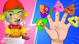 Poo Poo Song  Finger Family Song |  Healthy Habits | ME ME and Friends