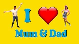 I Love My Family Song - Mom and Dad - Bella and Beans TV - Song for Kids