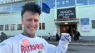 a cup of coffee and BERGEN ART BOOK FAIR 2024!