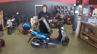 TaoTao CY50A VIP 49cc Moped Scooter Review