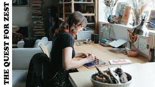 Career SWAP Anthropology to ART! | Studio Tour