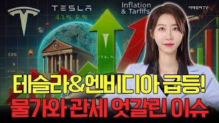 [출근길 경제] 테슬라&엔비디아 급등! 물가와 관세 엇갈린 이슈 | Market Signal (20250313)