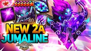 New 2A JUMALINE WITHOUT Good Runes (Dark High Elemental) - Summoners War