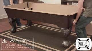 Maserton BIlliard Table Assembly Video