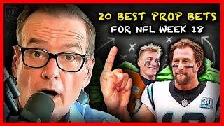 The Prop Betting Guru's FAVORITE Bets this Weekend! | John Hansen's NFL Picks for Week 18